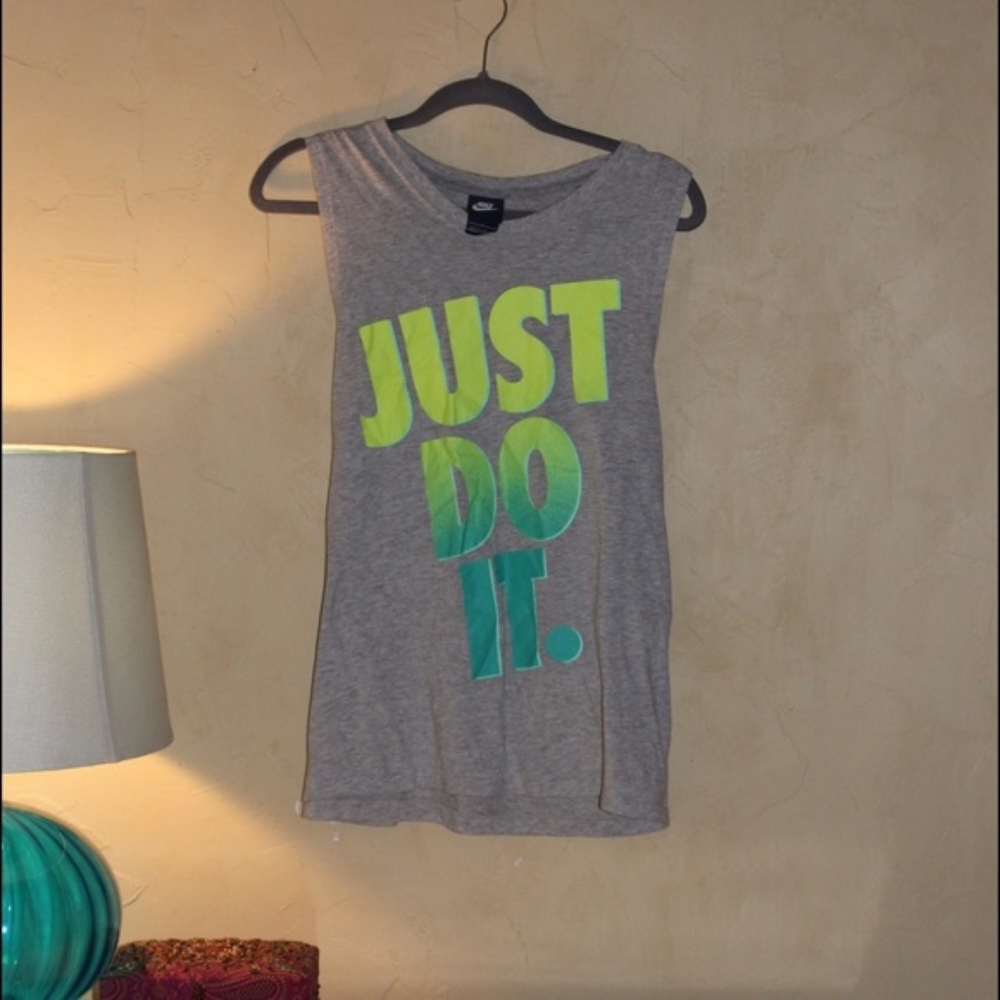 Just Do It Nike Muscle Tee